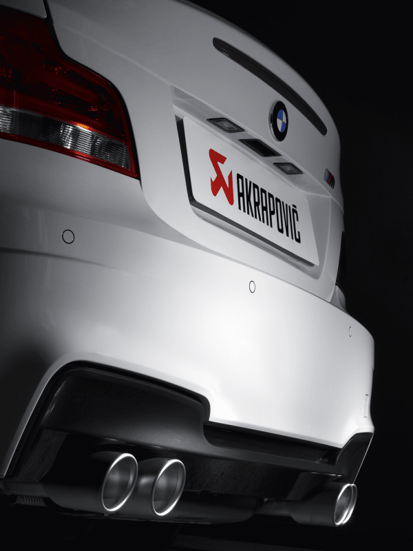 Akrapovic 11-12 BMW 1 Series M Coupe (E82) Slip-On Line (Titanium) (Req. Tips)-Muffler-Akrapovic