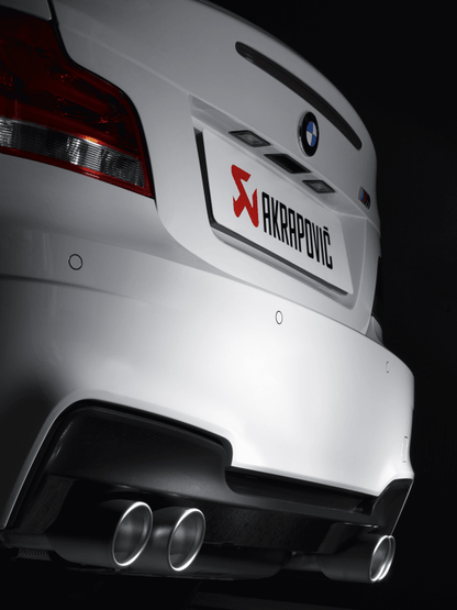 Akrapovic 11-12 BMW 1 Series M Coupe (E82) Slip-On Line (Titanium) (Req. Tips)-Muffler-Akrapovic