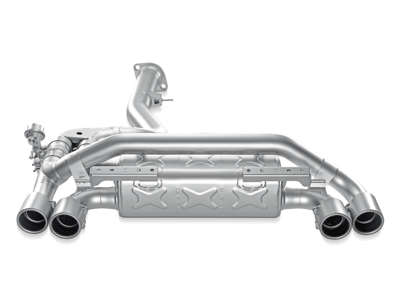Akrapovic 11-12 BMW 1 Series M Coupe (E82) Slip-On Line (Titanium) (Req. Tips)-Muffler-Akrapovic