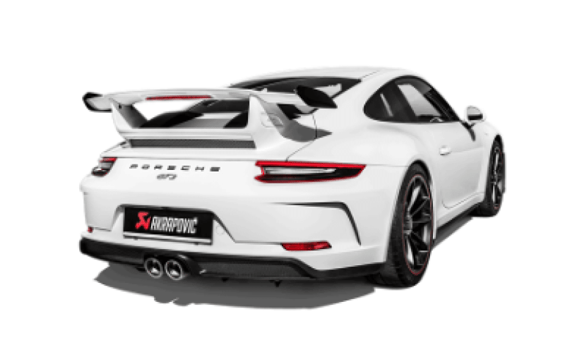 Akrapovic 2018 Porsche 911 GT3 (991.2) Slip-On Race Line (Titanium) w/o Tail Pipe Set-Muffler-Akrapovic
