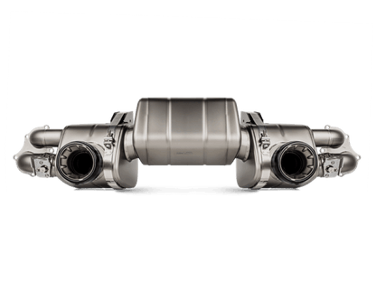 Akrapovic 2020+ Porsche Cayman GT4 (718) Slip-On Race Line (Titanium) (Req Tips / Option 2)-Muffler-Akrapovic