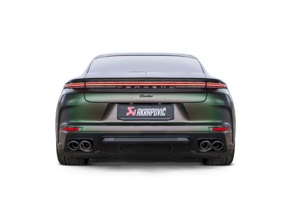 Akrapovic 2024+ Porsche Panamera Slip-On Line (Titanium) w/ Carbon Tips: Requires V6 or V8 fit kit-Muffler-Akrapovic