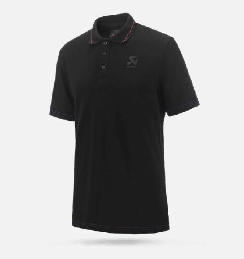 Akrapovic Corpo Polo Black Mens - XL-Headwear-Akrapovic