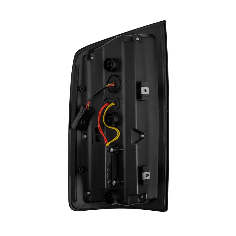 AlphaRex 02-06 Dodge Ram1500 + 03-06 Dodge Ram2500/3500 Luxx-Series LED Tail Lights (Pair) Black/Red-Headlights-AlphaRex
