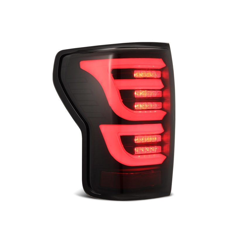 AlphaRex 07-13 Toyota Tundra LUXX-Series LED Tail Lights Black-Headlights-AlphaRex