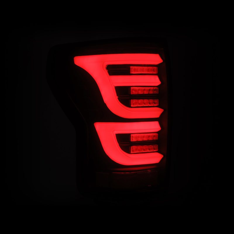 AlphaRex 07-13 Toyota Tundra LUXX-Series LED Tail Lights Black-Headlights-AlphaRex