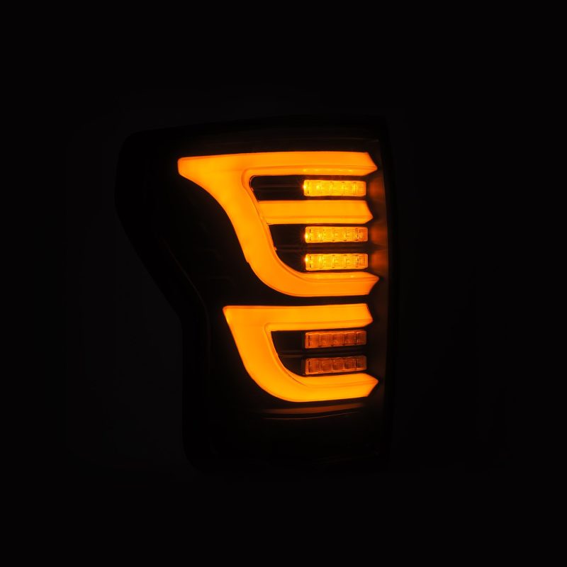 AlphaRex 07-13 Toyota Tundra LUXX-Series LED Tail Lights Black-Headlights-AlphaRex