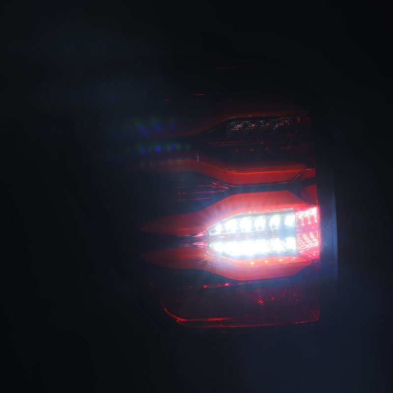 AlphaRex 10-21 Toyota 4Runner PRO-Series LED Tail Lights Red Smoke-Tail Lights-AlphaRex