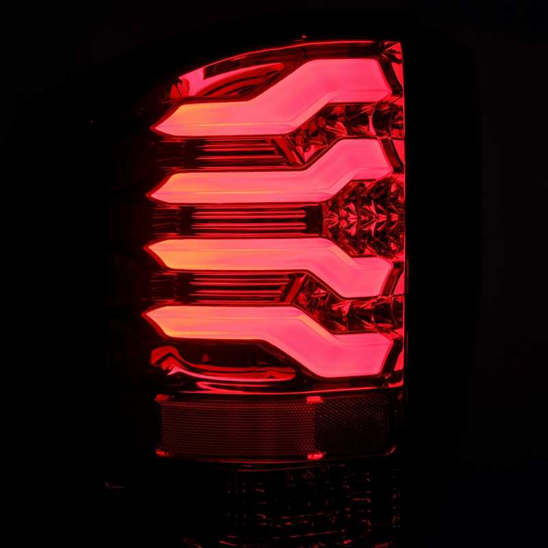 AlphaRex 14-18 Chevrolet Silverado 1500 PRO-Series LED Tail Lights Red Smoke-Tail Lights-AlphaRex