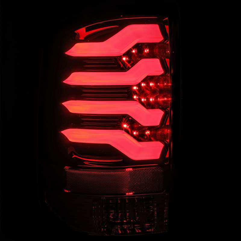 AlphaRex 14-18 GMC Sierra 1500 PRO-Series LED Tail Lights Red Smoke-Tail Lights-AlphaRex