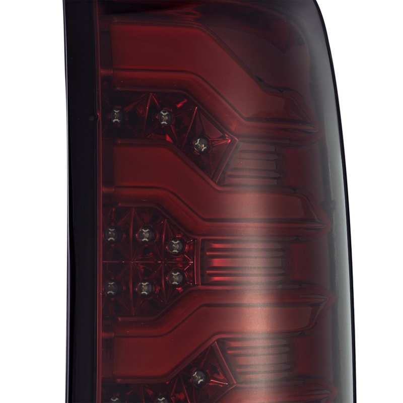 AlphaRex 14-18 GMC Sierra 1500 PRO-Series LED Tail Lights Red Smoke-Tail Lights-AlphaRex