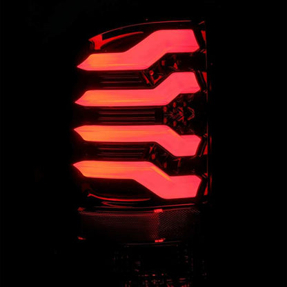 AlphaRex 14-18 GMC Sierra 1500 PRO-Series LED Tail Lights Red Smoke-Tail Lights-AlphaRex