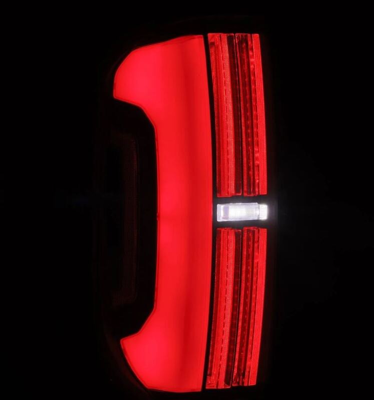 AlphaRex 14-21 Toyota Tundra Nova-Series LED Tail Lights - Black Red-Headlights-AlphaRex
