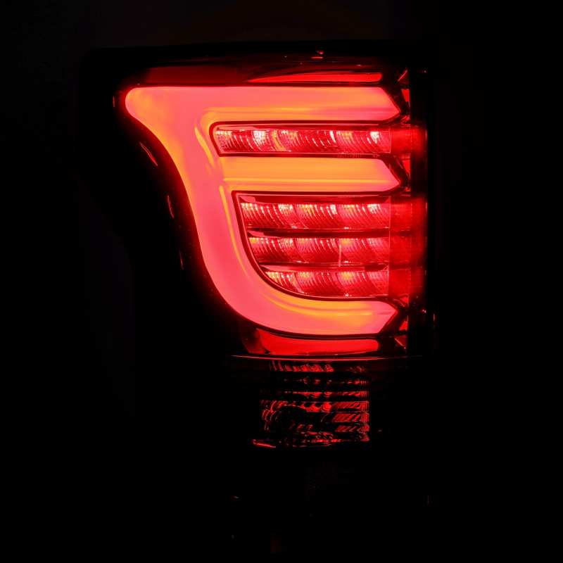 AlphaRex 15-17 Ford F-150 (Excl Models w/Blind Spot Sensor) PRO-Series LED Tail Lights Red Smoke-Tail Lights-AlphaRex