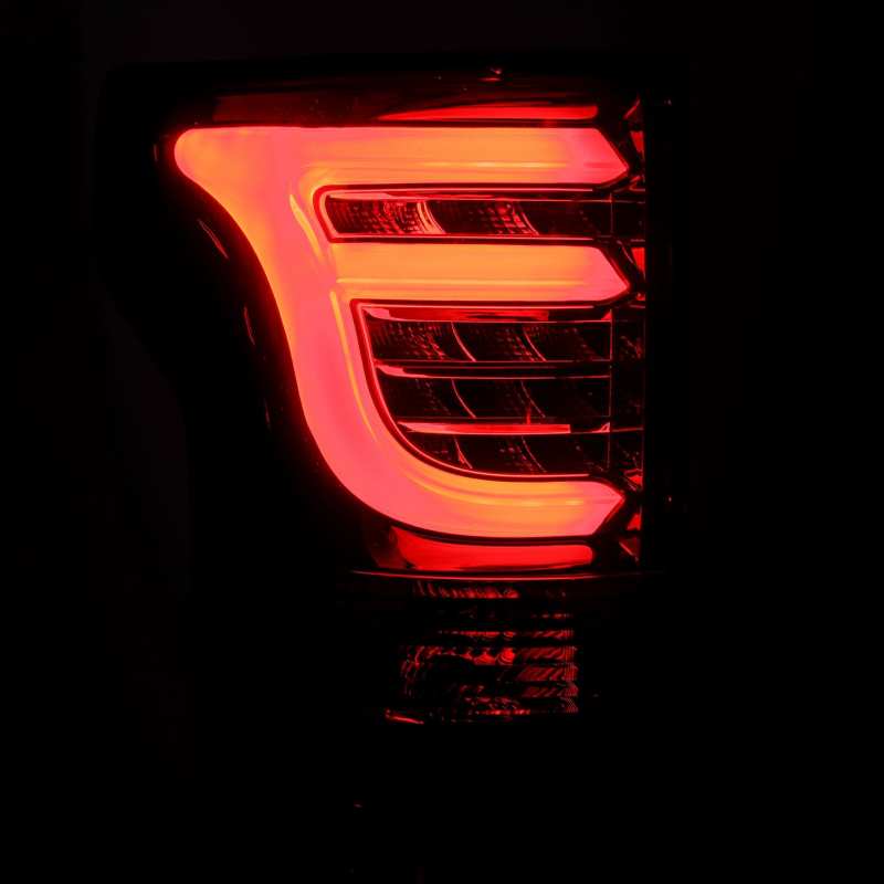 AlphaRex 15-17 Ford F-150 (Excl Models w/Blind Spot Sensor) PRO-Series LED Tail Lights Red Smoke-Tail Lights-AlphaRex