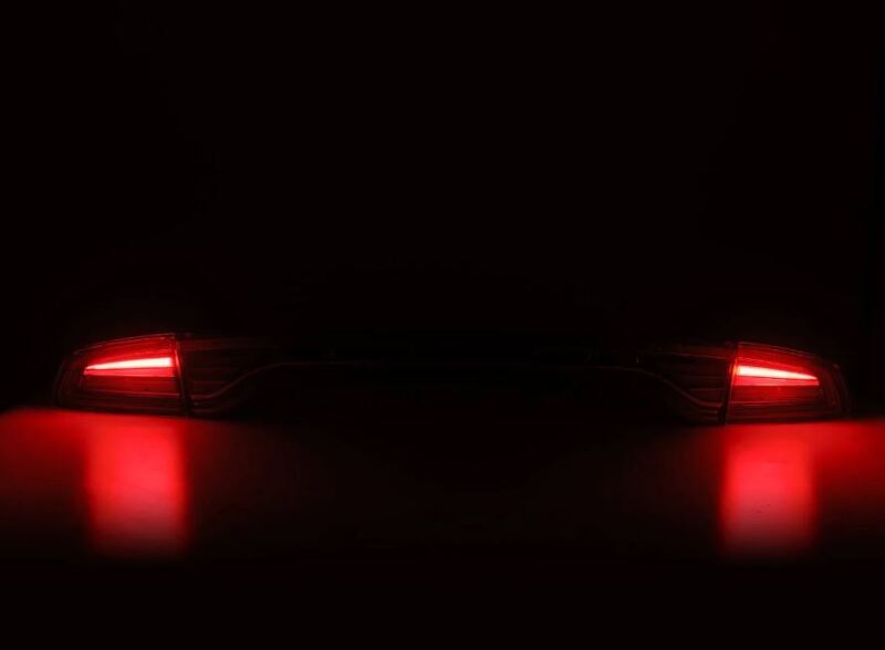 AlphaRex 15-23 Dodge Charger NOVA-Series Prismatic LED Tail Lights Chrome-Headlights-AlphaRex