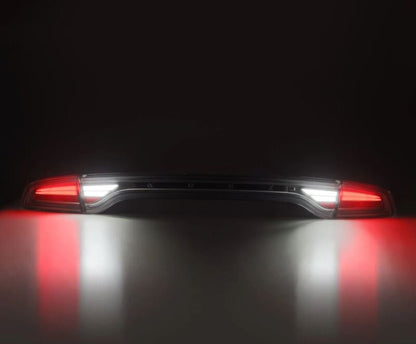 AlphaRex 15-23 Dodge Charger NOVA-Series Prismatic LED Tail Lights Chrome-Headlights-AlphaRex