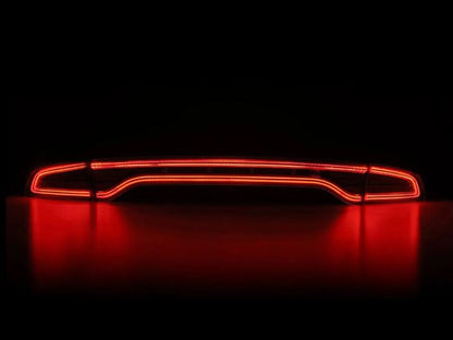 AlphaRex 15-23 Dodge Charger NOVA-Series Prismatic LED Tail Lights Chrome-Headlights-AlphaRex