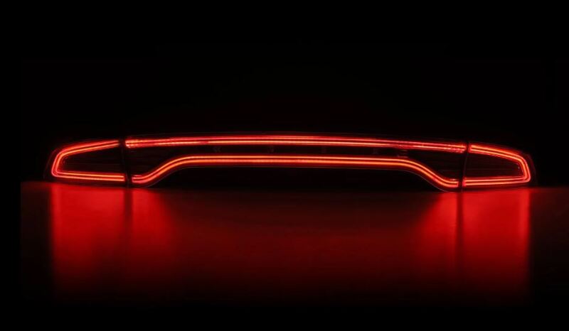 AlphaRex 15-23 Dodge Charger NOVA-Series Prismatic LED Tail Lights Smoke-Headlights-AlphaRex