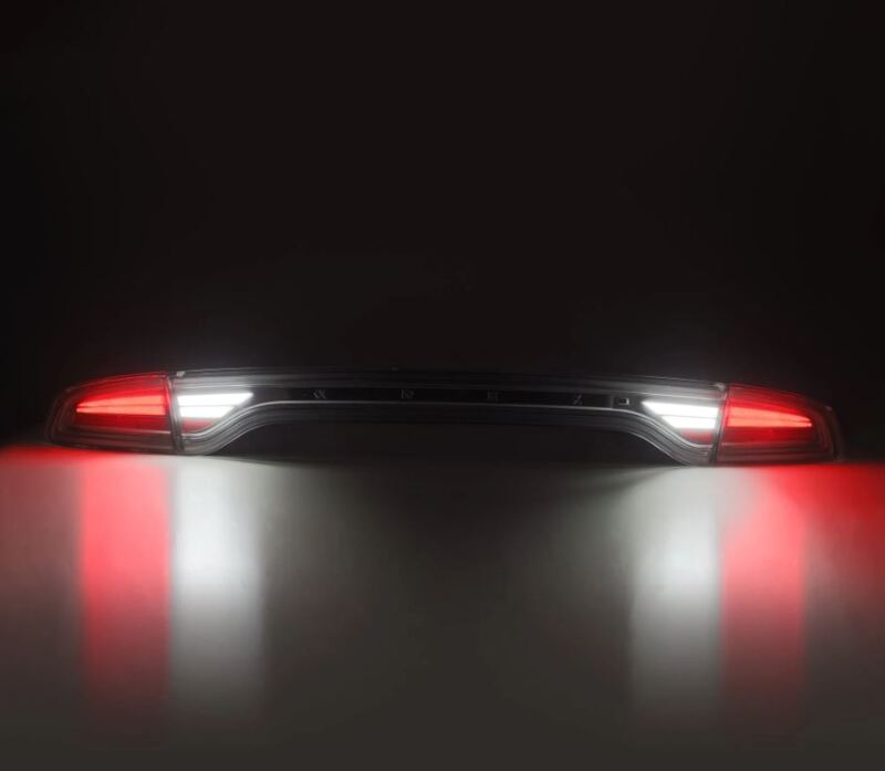 AlphaRex 15-23 Dodge Charger NOVA-Series Prismatic LED Tail Lights Smoke-Headlights-AlphaRex