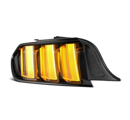 AlphaRex 15-23 Ford Mustang NOVA-Series Prismatic LED Tail Lights Black-Clear-Headlights-AlphaRex