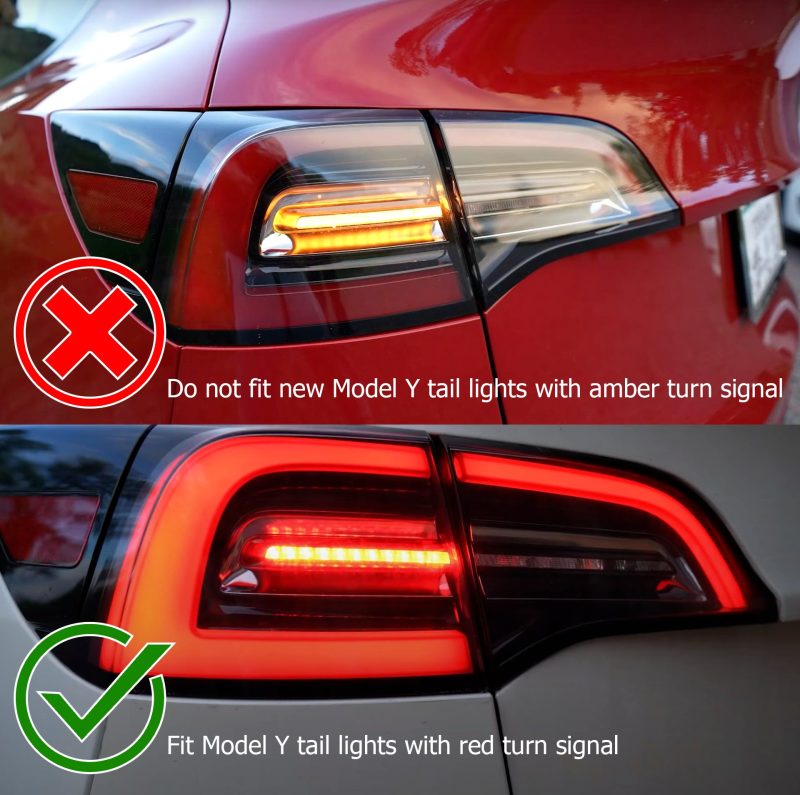 AlphaRex 17-22 Tesla Model 3 PRO-Series LED Tail Lights Jet Black w/Seq Sig-Tail Lights-AlphaRex