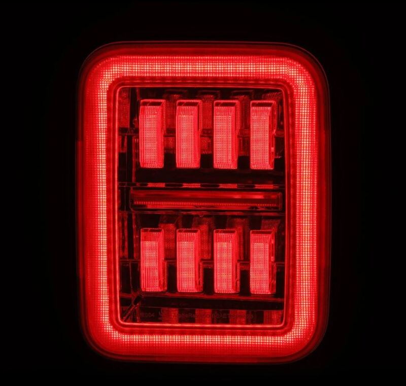 AlphaRex 19-24 Jeep Gladiator JT Nova-Series Prismatic LED Tail Lights - Chrome-Headlights-AlphaRex