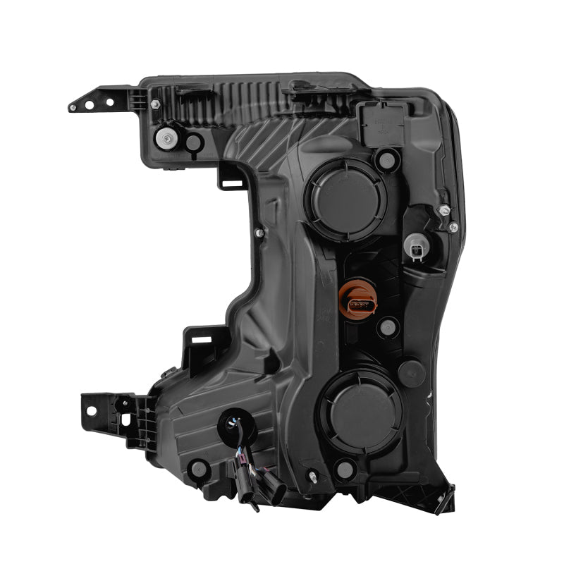 AlphaRex 20-22 Ford F150 Pro-Series Projector Headlights Black w/ Activation Light / Seq. Sig. / DRL-Headlights-AlphaRex