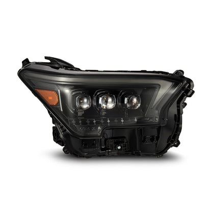 AlphaRex 2024+ Toyota Tacoma NOVA-Series LED Proj Headlights Alpha-Blk w/Actv Light & Seq. Sig + DRL-Headlights-AlphaRex