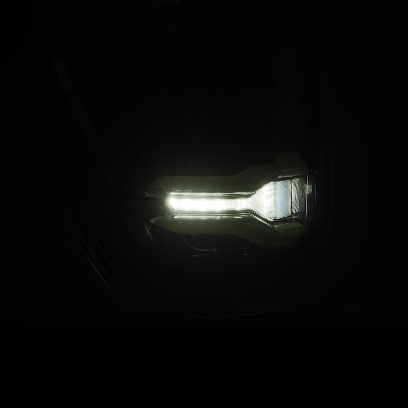 AlphaRex 21-23 Ford F-150 LUXX LED Taillights - Alpha-Black w/ BLIS-Headlights-AlphaRex
