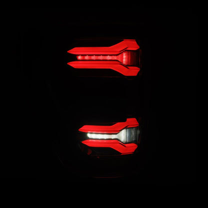 AlphaRex 21-23 Ford F-150 LUXX LED Taillights - Alpha-Black w/ BLIS-Headlights-AlphaRex