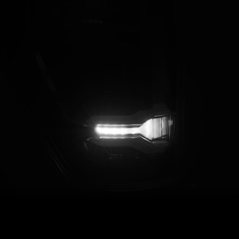 AlphaRex 21-23 Ford F-150 LUXX LED Taillights - Black w/ BLIS-Headlights-AlphaRex