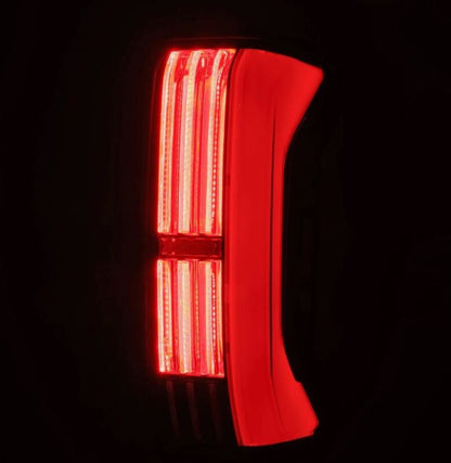 AlphaRex 22-24 Toyota Tundra NOVA-Series Prismatic LED Tail Lights - Black/Red-Headlights-AlphaRex