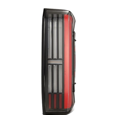AlphaRex 22-24 Toyota Tundra NOVA-Series Prismatic LED Tail Lights - Black/Red-Headlights-AlphaRex