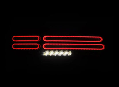 AlphaRex 23-25 Nissan Z Nova-Series Quad-Loop Style Prismatic LED Tail Lights - Alpha Black-Tail Lights-AlphaRex