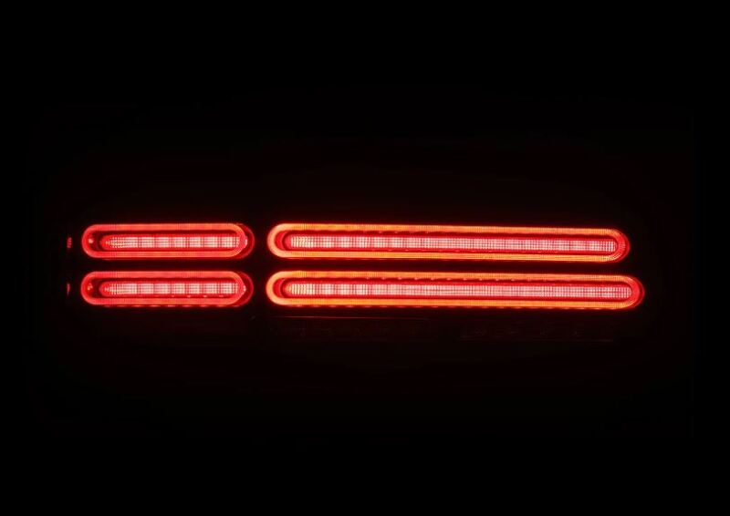 AlphaRex 23-25 Nissan Z Nova-Series Quad-Loop Style Prismatic LED Tail Lights - Alpha Black-Tail Lights-AlphaRex