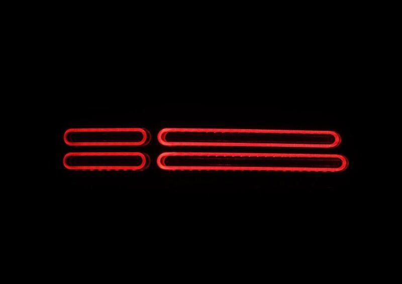 AlphaRex 23-25 Nissan Z Nova-Series Quad-Loop Style Prismatic LED Tail Lights - Alpha Black-Tail Lights-AlphaRex