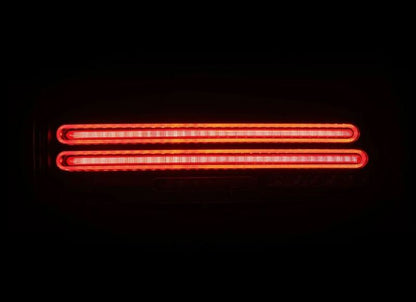 AlphaRex 23-25 Nissan Z Nova-Series Twin-Loop Style Prismatic LED Tail Lights - Black-Tail Lights-AlphaRex