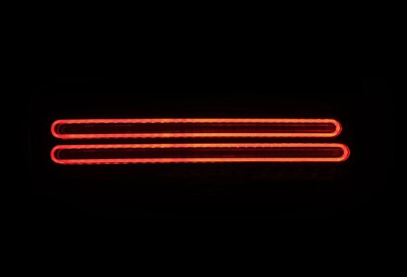 AlphaRex 23-25 Nissan Z Nova-Series Twin-Loop Style Prismatic LED Tail Lights - Black-Tail Lights-AlphaRex