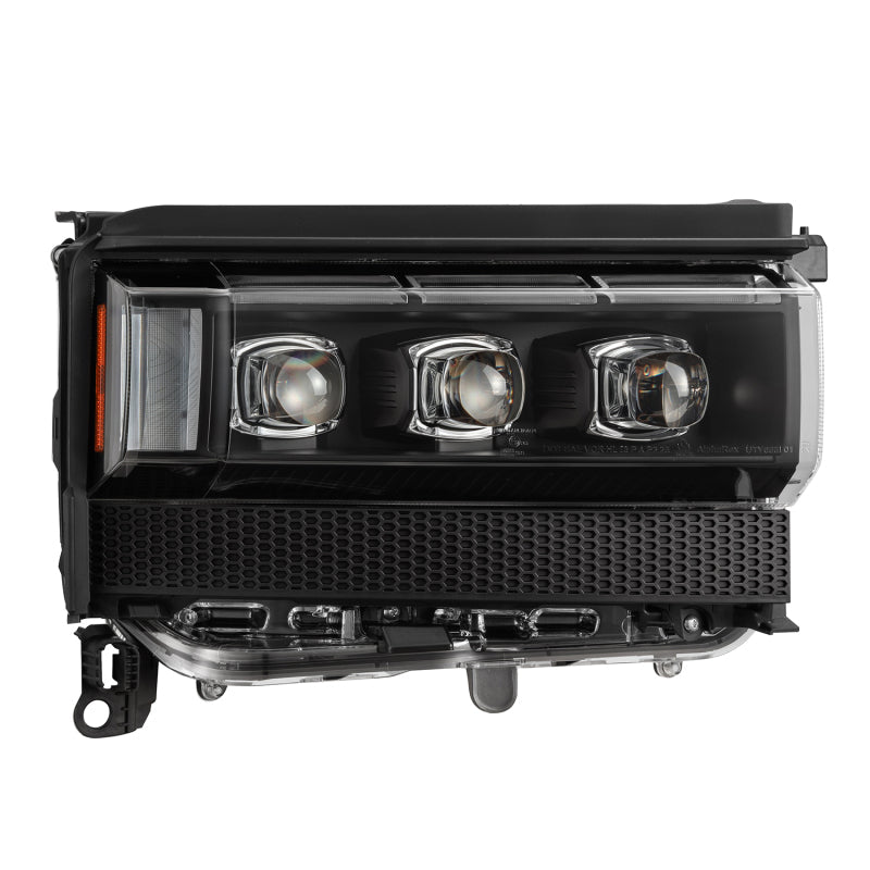 AlphaRex 24-26 Toyota LC250 NOVA LED Proj Headlight Blk w/Activ Light/Seq Signal/Switchback-Headlights-AlphaRex