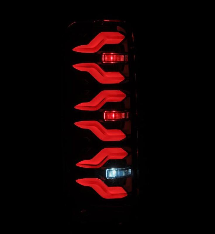 AlphaRex 87-96 Ford Bronco/F-150 Luxx-Series LED Tail Lights - Alpha-Black-Headlights-AlphaRex