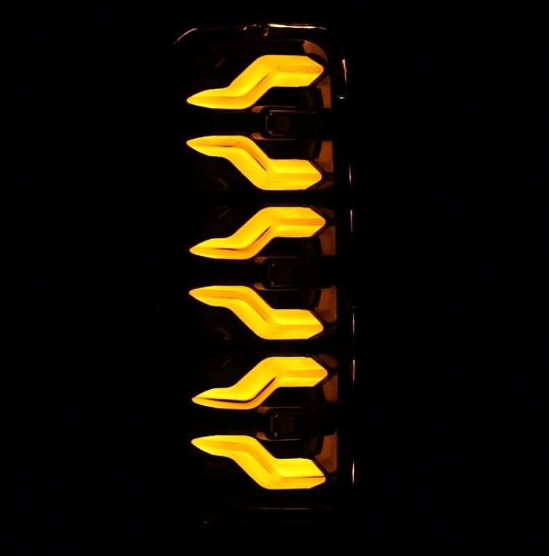 AlphaRex 87-96 Ford Bronco/F-150 Luxx-Series LED Tail Lights - Alpha-Black-Headlights-AlphaRex
