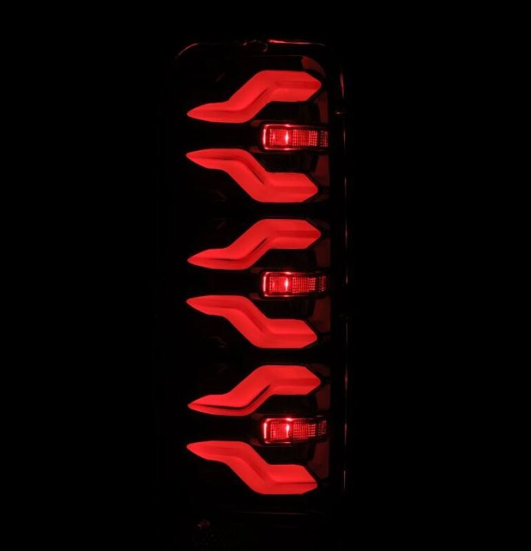 AlphaRex 87-96 Ford Bronco/F-150 Luxx-Series LED Tail Lights - Alpha-Black-Headlights-AlphaRex