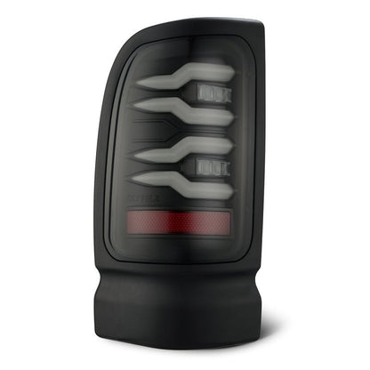 AlphaRex 94-01 Dodge Ram 1500/2500/3500 LUXX-Series LED Tail Lights - Black-Tail Lights-AlphaRex