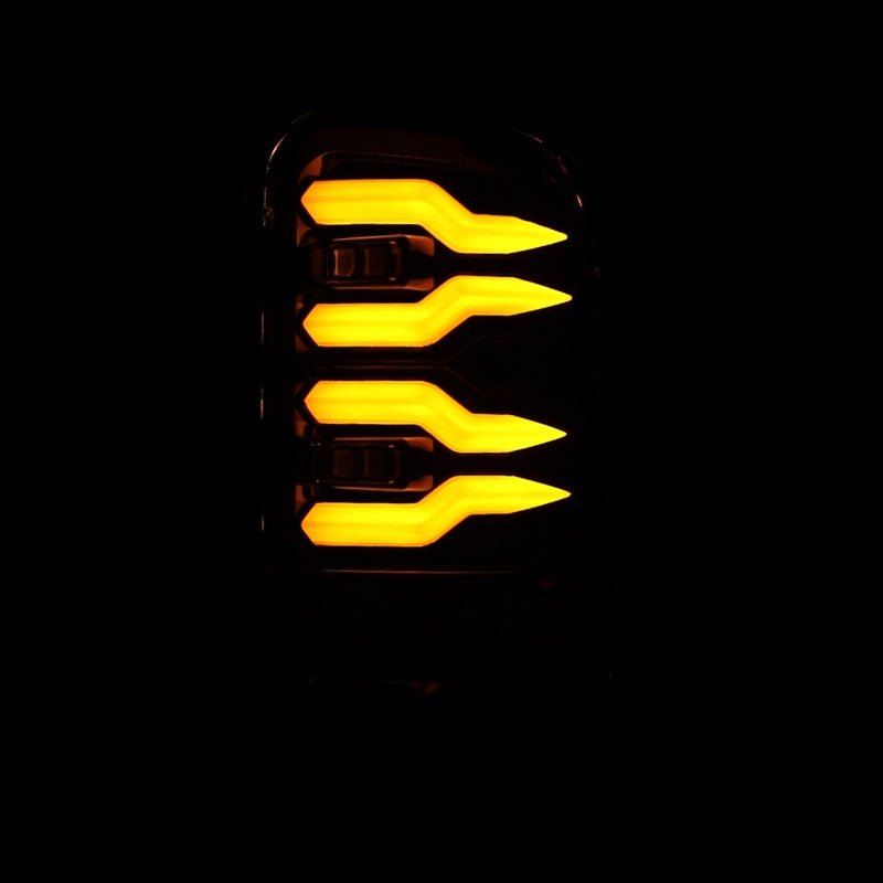 AlphaRex 94-01 Dodge Ram 1500/2500/3500 LUXX-Series LED Tail Lights - Black-Tail Lights-AlphaRex