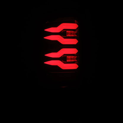 AlphaRex 94-01 Dodge Ram 1500/2500/3500 LUXX-Series LED Tail Lights - Black/Red-Tail Lights-AlphaRex