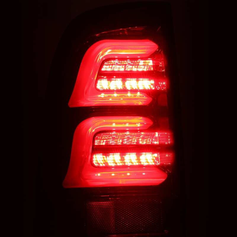 AlphaRex 97 - 03 Ford F - 150 (Excl 4 Door SuperCrew Cab) PRO - Series LED Tail Lights Jet Black Tail Lights
