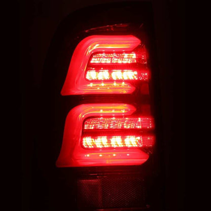 AlphaRex 97 - 03 Ford F - 150 (Excl 4 Door SuperCrew Cab) PRO - Series LED Tail Lights Jet Black Tail Lights