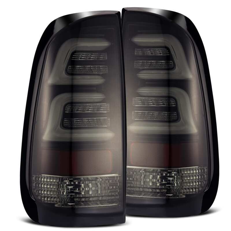 AlphaRex 97 - 03 Ford F - 150 (Excl 4 Door SuperCrew Cab) PRO - Series LED Tail Lights Jet Black Tail Lights
