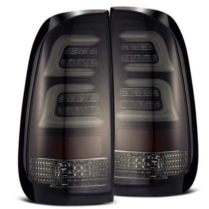 AlphaRex 97 - 03 Ford F - 150 (Excl 4 Door SuperCrew Cab) PRO - Series LED Tail Lights Jet Black Tail Lights